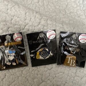 Tampa Bay Rays pin set